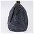 Borsa a tracolla FENDI Mamma Baguette Perline Blu Navy Argento Auth yk20696SAM - vista 4