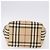 Borsa a mano BURBERRY Nova Check in PVC Beige Silver Auth 193495V Argento - vista 9
