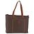 Céline Borsa Tote CELINE Macadam Canvas PVC Pelle Marrone Oro Auth 193538 D'oro