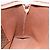Céline Borsa Tote CELINE Macadam Canvas PVC Pelle Marrone Oro Auth 193538 D'oro - vista 18