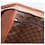 Céline Borsa Tote CELINE Macadam Canvas PVC Pelle Marrone Oro Auth 193538 D'oro - vista 20