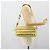 Borsa a Spalla Miu Miu in Pelle Verde Lime Oro Auth BA14150 D'oro - vista 22