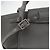 Céline CELINE Big Bag Small Hand Bag Pelle 2way Grigio Argento Auth ep15408V Marrone - vista 18