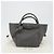 Céline CELINE Big Bag Small Hand Bag Pelle 2way Grigio Argento Auth ep15408V Marrone - vista 26