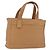 Borsa Coach in pelle marrone oro Auth 188180 D'oro