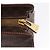 Céline Borsa Tote CELINE Macadam in tela e pelle PVC marrone oro Auth 193520 D'oro - vista 14