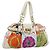Borsa a mano Salvatore Ferragamo Gancini in nylon e oro bianco Auth 194550A D'oro