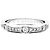 Anello Bulgari "Infinito" in platino e diamanti.