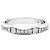 Anello Bulgari "Infinito" in platino e diamanti. - vista 2