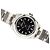 ROLEX Oyster PERPETUAL 28 nero '22 276200 Uomo Argento
