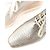 Stella Mc Cartney Mocassini Stella McCartney in pelle argentata Argento - vista 4