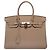 Hermès Borsa HERMES Birkin 35 in Pelle Grigia - 103760 Grigio