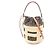 Bolso 2-Way Fendi Step Out Small Negro Multicolor Crudo