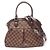 Borsa Louis Vuitton Trevi PM Damier Ebene Marrone