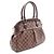 Borsa Louis Vuitton Trevi PM Damier Ebene Marrone - vista 2