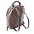 Mini zaino Louis Vuitton Palm Springs Marrone Nero Monogramma - vista 2
