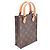 Borsa a 2 vie Louis Vuitton Petite Sac Plat Monogram Marrone Monogramma - vista 2
