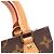 Borsa a 2 vie Louis Vuitton Petite Sac Plat Monogram Marrone Monogramma - vista 8