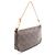 Borsa Louis Vuitton Pochette Accessoires Marrone Rosso Monogramma - vista 2