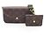 Borsa a tracolla Louis Vuitton Multi Pochette Felicie Marrone Verde Monogramma
