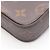 Borsa a tracolla Louis Vuitton Multi Pochette Felicie Marrone Verde Monogramma - vista 7
