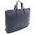 Valigetta Loewe Anagram Nero Blu navy - vista 2