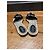Sandali Chanel Camellia 37 Nero Beige - vista 9