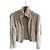 Pellessimo Cream Faux Rabbit Fur Jacket