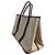 Borsa Tote Hermès Garden Party – Tela beige e pelle marrone scuro - vista 4