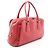 Borsa a mano in pelle rossa Prada Rosso - vista 2