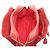 Borsa a mano in pelle rossa Prada Rosso - vista 3