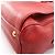 Borsa a mano in pelle rossa Prada Rosso - vista 6
