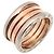Bulgari Bvlgari B-zero1 3-Band Ring Silber Golden