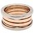 Bulgari Bvlgari B-zero1 3-Band Ring Silber Golden - Ansicht 2