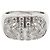 Bulgari Anello Parentesi con diamante Argento - vista 2