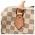 Bolsa Louis Vuitton Speedy 30 Damier Azur Branco - vista 9