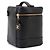 Borsa Vanity Chanel in pelle di vitello martellata nera Nero - vista 3