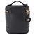 Vanity Beauty case Chanel in pelle di vitello martellata nera Nero - vista 3