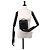Borsa Vanity Chanel in pelle di vitello martellata nera Nero - vista 10
