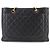 Borsa Tote Chanel Matelasse Grand Chain Nero - vista 2