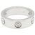 Anel Cartier Love 3PD - Aliança em ouro branco 18K com diamantes Prata - vista 2