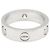 Anel Cartier Love 3PD - Aliança em ouro branco 18K com diamantes Prata - vista 3