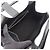 Borsa Gucci GG Canvas Sherry Line Nero Multicolore - vista 3