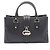 Borsa a mano Gucci in pelle nera Nero
