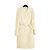 Chanel 1990 Completo Blusa e Gonna in Seta FR36 Ecru UK8 US4 6 Crudo