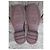Autre Marque Botines Chelsea Camper en piel blanco y burdeos - vista 5