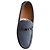 Mocassini Louis Vuitton in pelle blu - vista 6