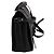 Borsa a tracolla Saint Laurent in pelle nera Nero - vista 6