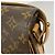 Borsa a tracolla Louis Vuitton Monogram Cartouchiere MM Marrone - vista 7