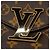 Borsa a tracolla Louis Vuitton Monogram Passy Marrone Nero - vista 10